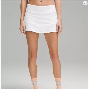 lululemon athletica White Skirt Size 10